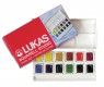 Lukas Studio Aquarell Travel Box 12 1/2 Näpfchen 68550000