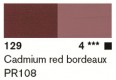 Lascaux Artist Acrylfarbe 45ml 129 PG4 Kadmiumrot Bordeaux