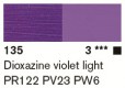 Lascaux Artist Acrylfarbe 45ml 135 PG3 Dioxazinviolett hell