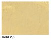 Schlagmetall Blattmetall  Gold 2,5