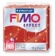 Fimo Effect Modelliermasse 57g 202 Glitter Rot