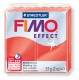 Fimo Effect Modelliermasse 57g 204 Transluzent Rot