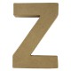 Buchstabe 20,5cm aus Pappmaché "Z"