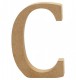 Buchstabe 13cm aus MDF "C"