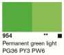 Lascaux Studio Acrylfarbe 250ml 954 Permanentgrün hell