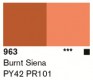 Lascaux Studio Acrylfarbe 85ml 963 Siena gebrannt