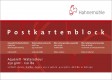 Hahnemühle Aquarell-Postkartenblock 250g/m² 20 Blatt Din A6