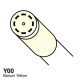 COPIC Marker Ciao Y00 Barium Yellow