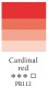 Charbonnel Kupferdruckfarbe 200ml PG 4 - Kardinalrot