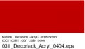 Marabu Decorlack 50ml 113005 031 Kirschrot