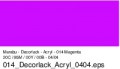 Marabu Decorlack 50ml 113005 014 Magenta