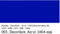 Marabu Decorlack 50ml 113005 055 Ultramarinblau dunkel