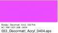 Marabu Decormatt 50ml 140105 033 Pink