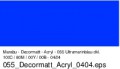 Marabu Decormatt 50ml 140105 055 Ultramarinblau dunkel