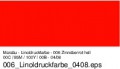 Marabu Aqua Linoldruckfarbe 250ml 006 Zinnoberrot