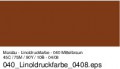 Marabu Aqua Linoldruckfarbe 250ml 040 Mittelbraun
