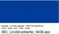 Marabu Aqua Linoldruckfarbe 250ml 093 Preussischblau