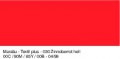 Marabu Textilfarbe plus 50ml 171505 030 Zinnoberrot hell