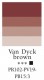 Charbonnel Kupferdruckfarbe 200ml PG 3 - Van Dyck Braun